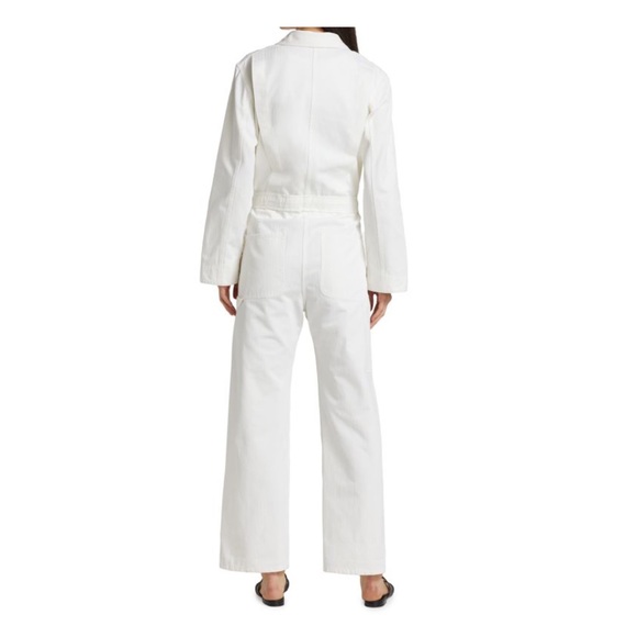 🛑SOLD🛑 New! NILI LOTAN Marie Military Jumpsuit in White - Picture 6 of 14